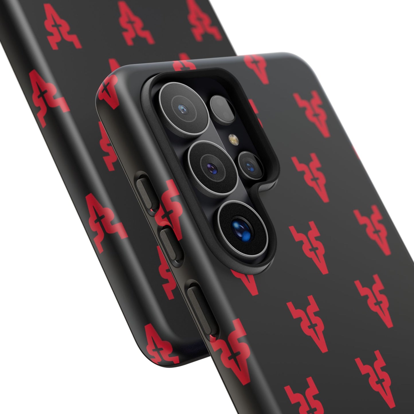 Mazatlán Bull Phone Case – Black Red Streetwear Tough Shockproof Cover