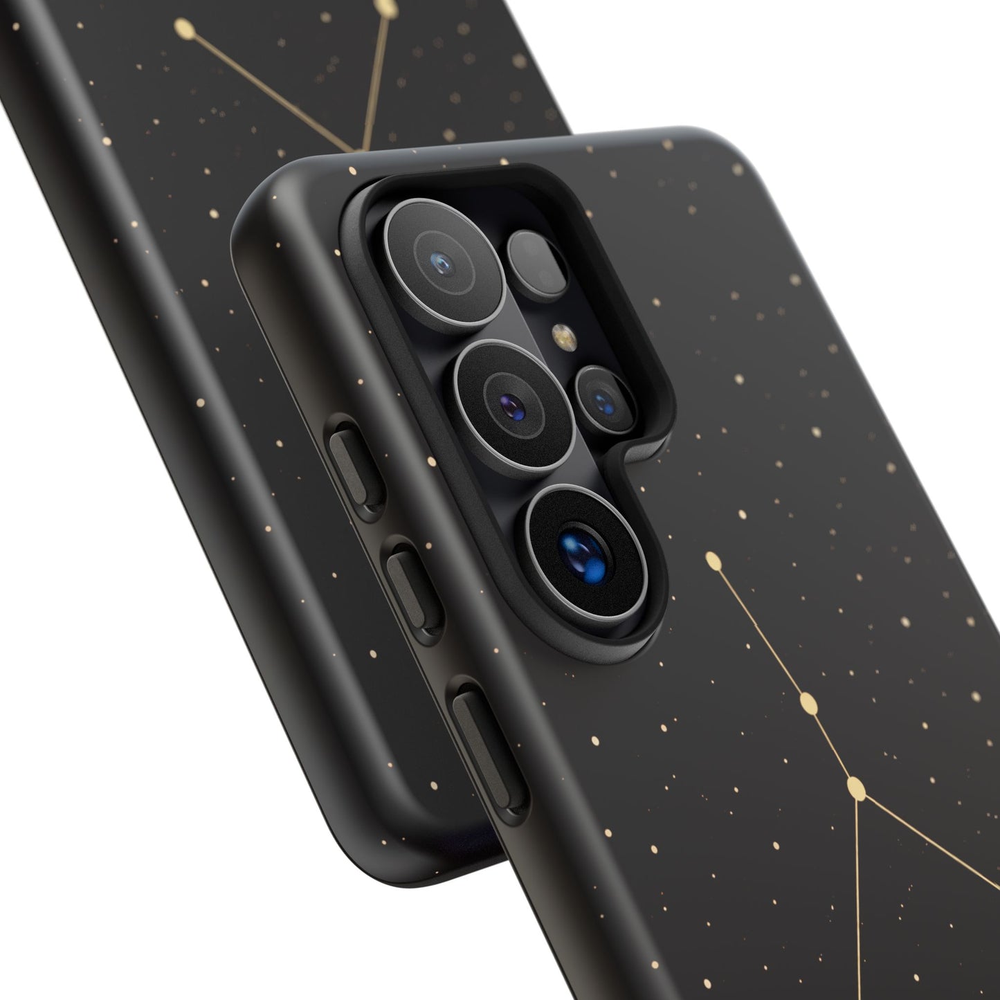 Cancer Zodiac Constellation Phone Case – Luxe Gold Celestial Cover