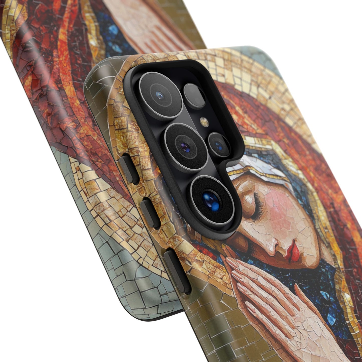 Virgin Mary Phone Case, Catholic Phone Case, Christian Aesthetic Case, Religious iPhone Case, Saint Art Case, Faith Gift