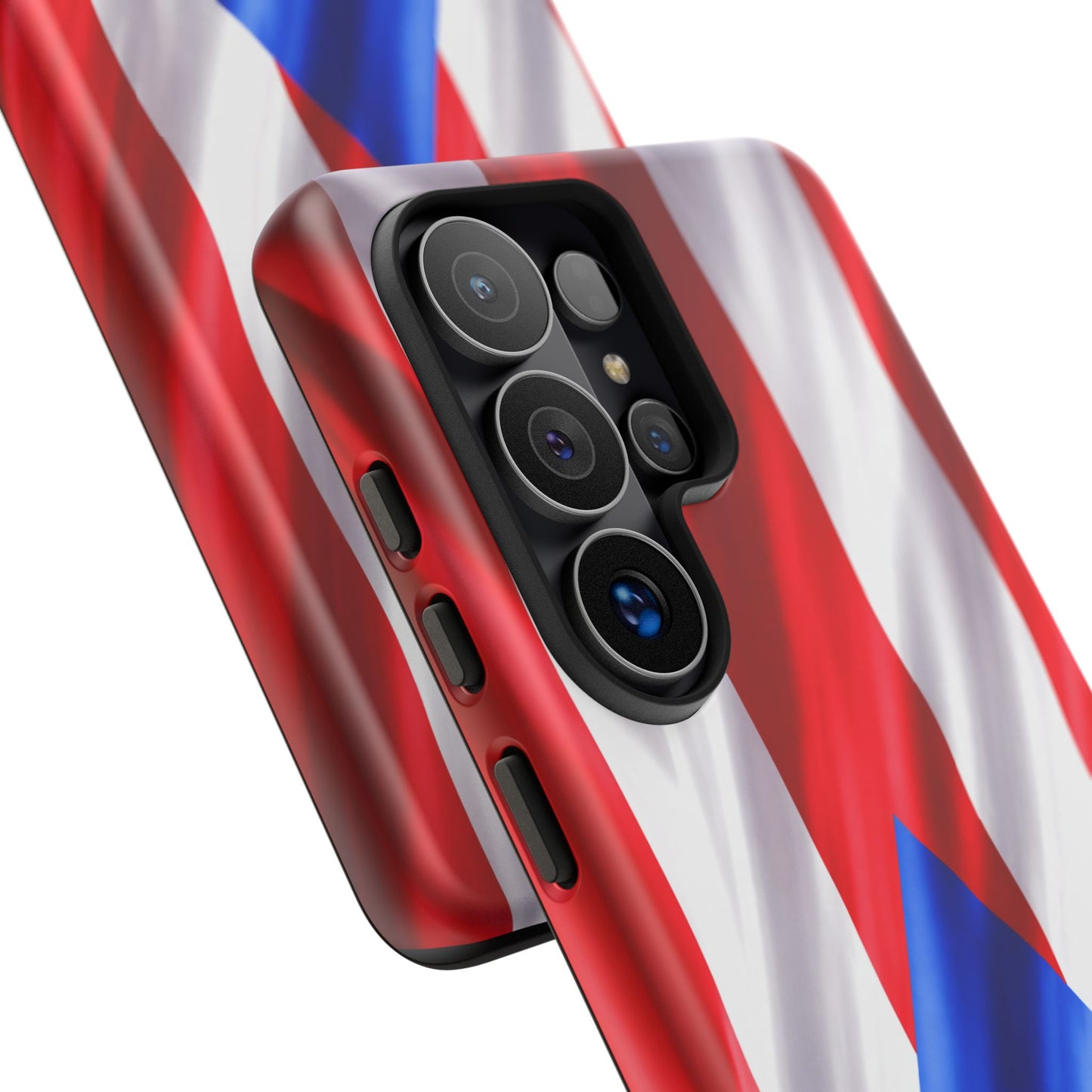 Puerto Rico Flag Phone Case | Boricua Pride Tough Case | Puerto Rican Flag Protective Cover for iPhone & Samsung