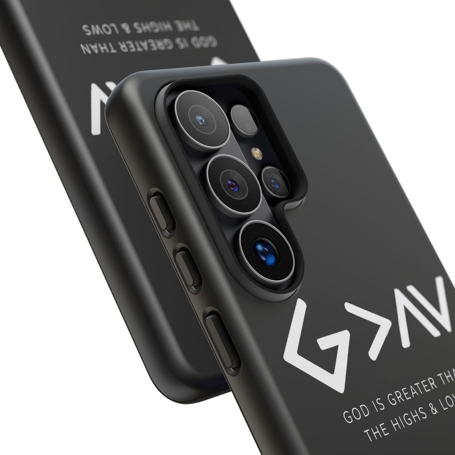 God Is Greater Than The Highs & Lows G>∧∨ Christian Phone Case