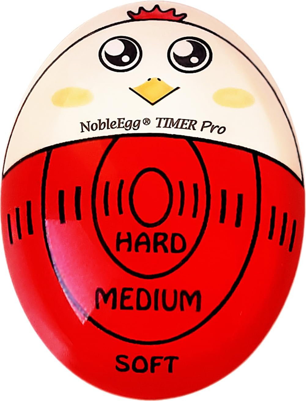 Egg Timer Pro for Boiling Eggs | Soft Hard Boiled Egg Timer That Changes Color When Done | No BPA, Certified