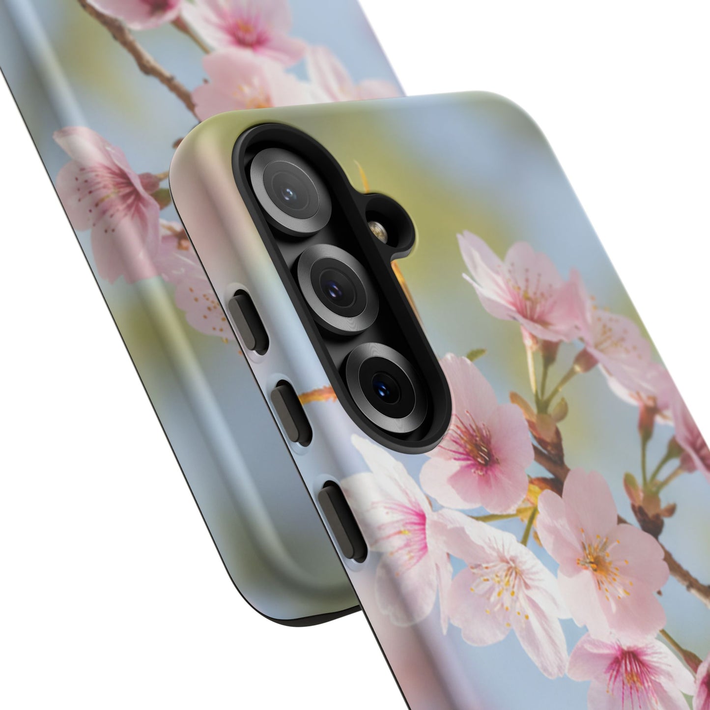 Cherry Blossom Phone Case – Pink Floral Tough Case (iPhone, Samsung Galaxy, Pixel)