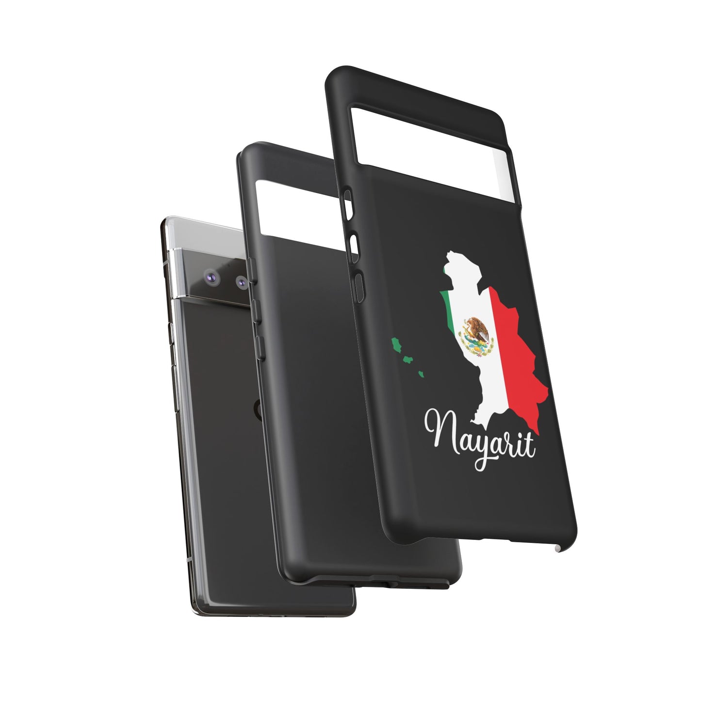 Nayarit Mexico Flag Map Phone Case | Mexican American Pride Tough Case for iPhone & Samsung