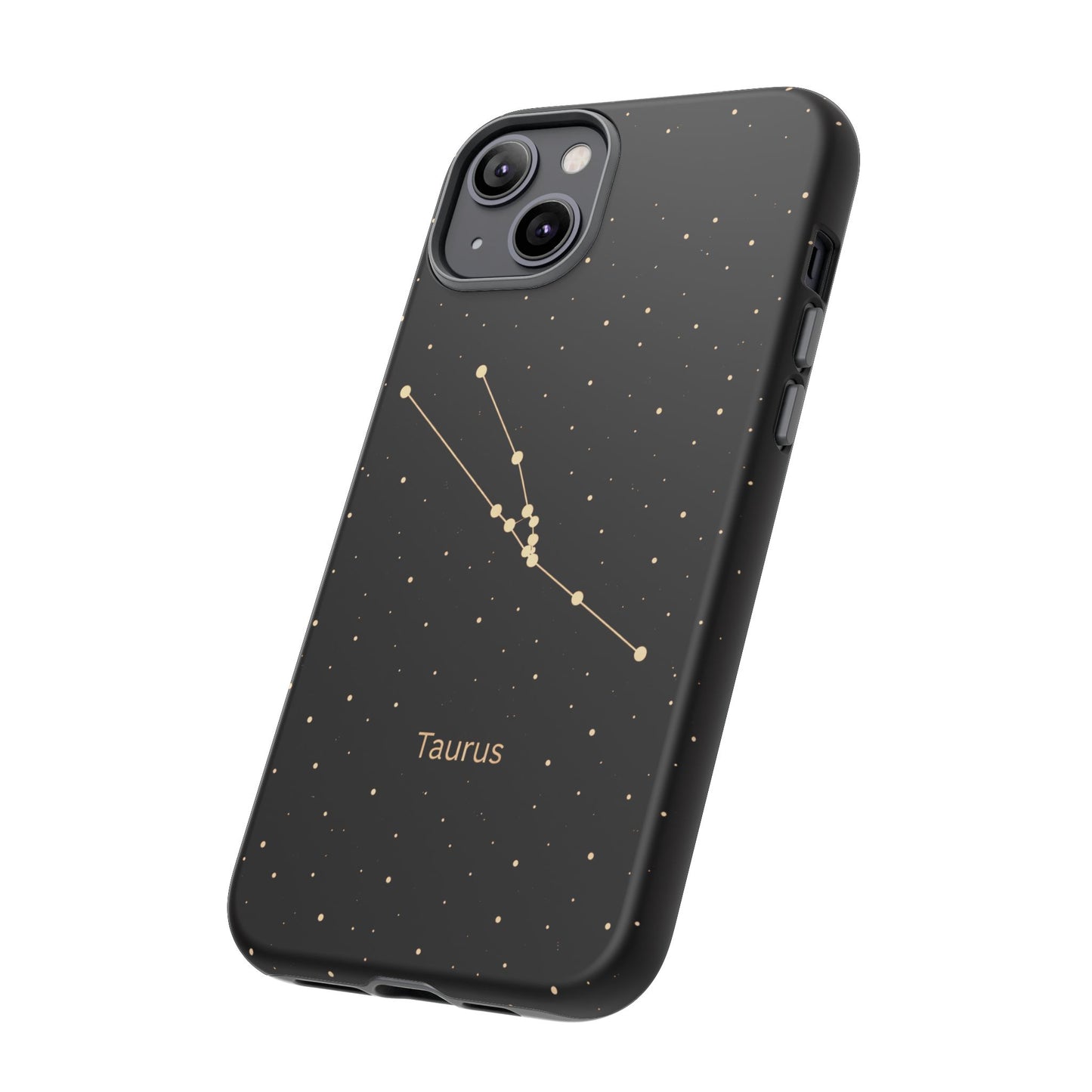 Taurus Zodiac Constellation Phone Case – Luxe Gold Celestial Cover