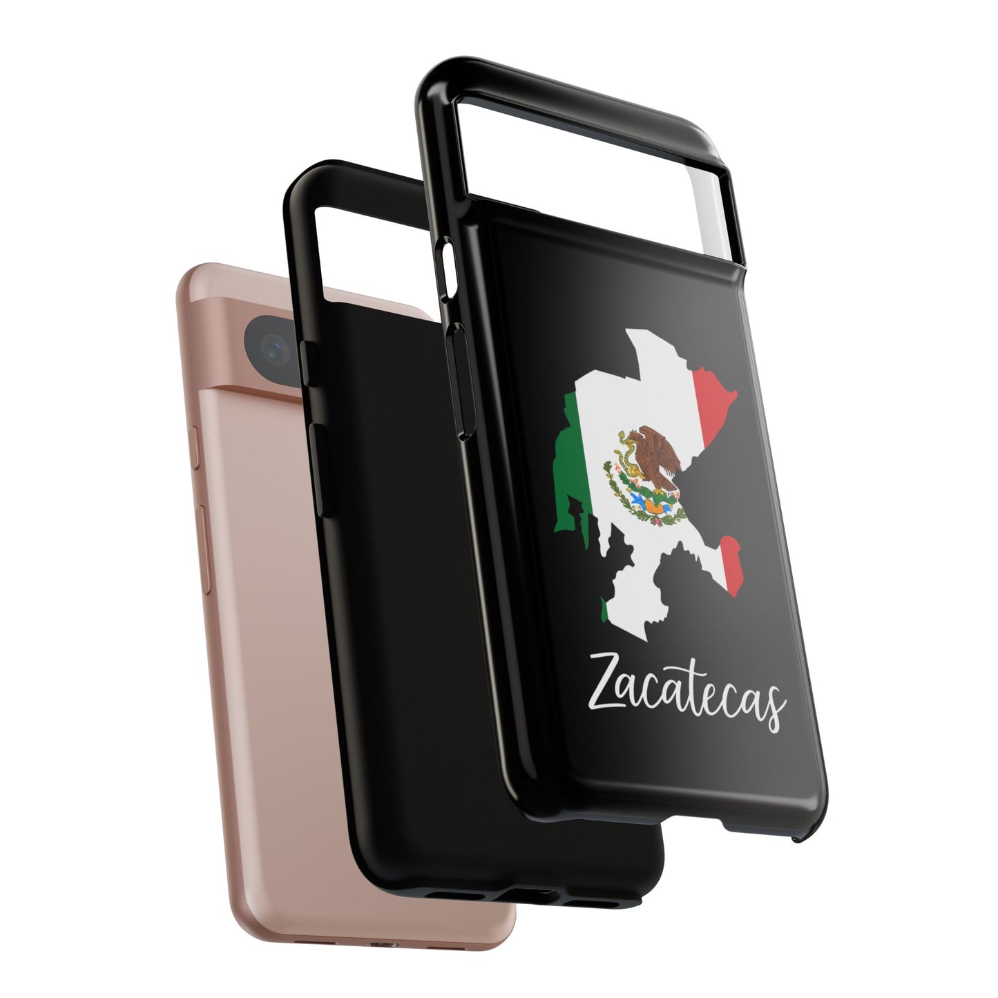 Zacatecas Mexico Flag Map Phone Case | Mexican American Pride Tough Case for iPhone & Samsung