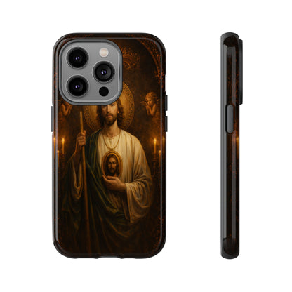 San Judas Phone Case Saint Jude Catholic Saint Religious Art Portrait Tough