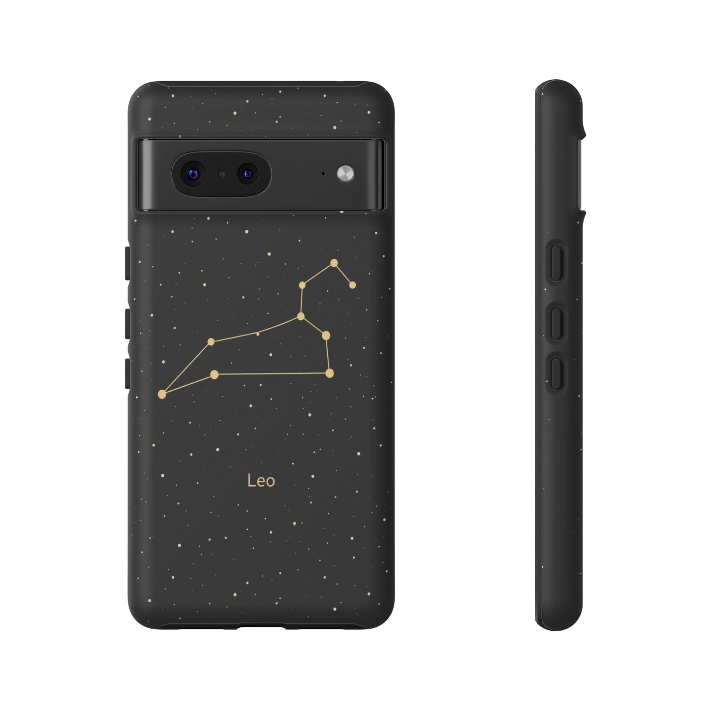 Leo Zodiac Constellation Phone Case – Luxe Gold Celestial Cover
