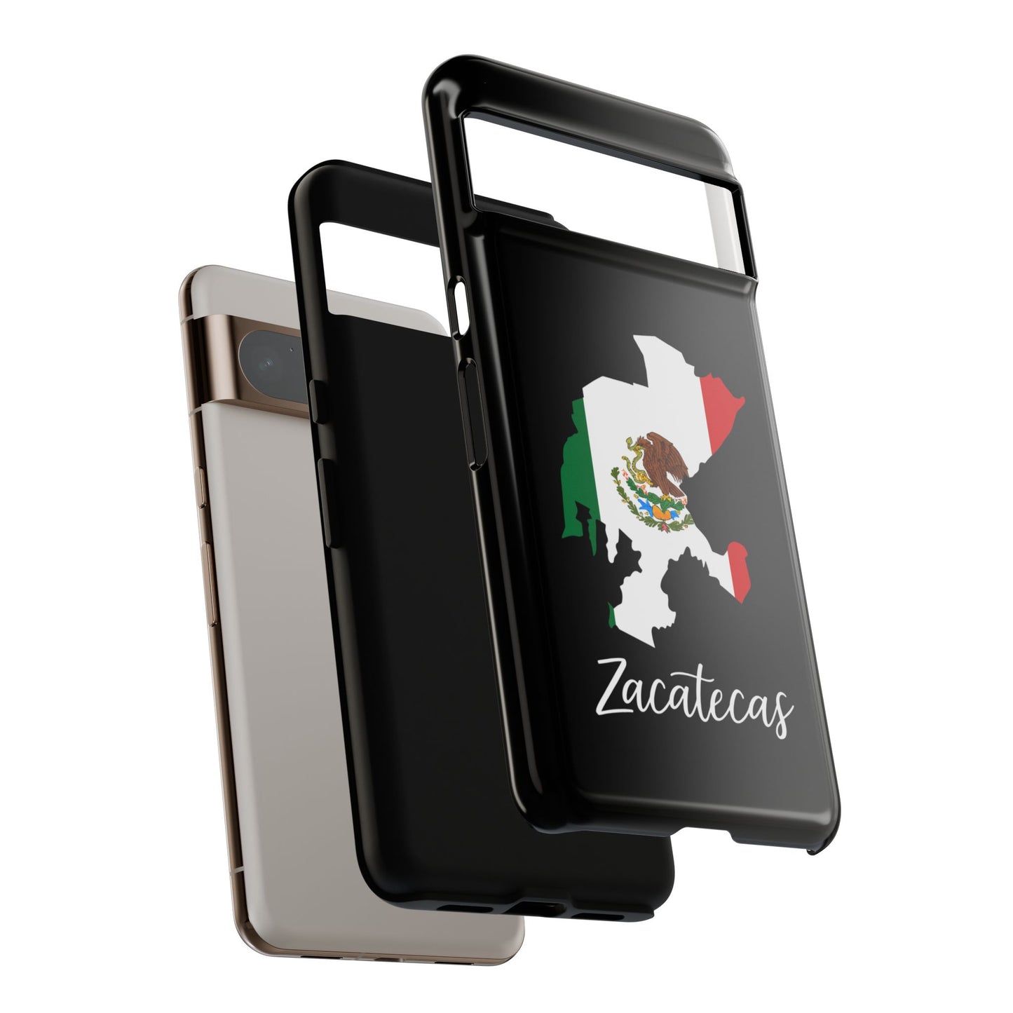 Zacatecas Mexico Flag Map Phone Case | Mexican American Pride Tough Case for iPhone & Samsung