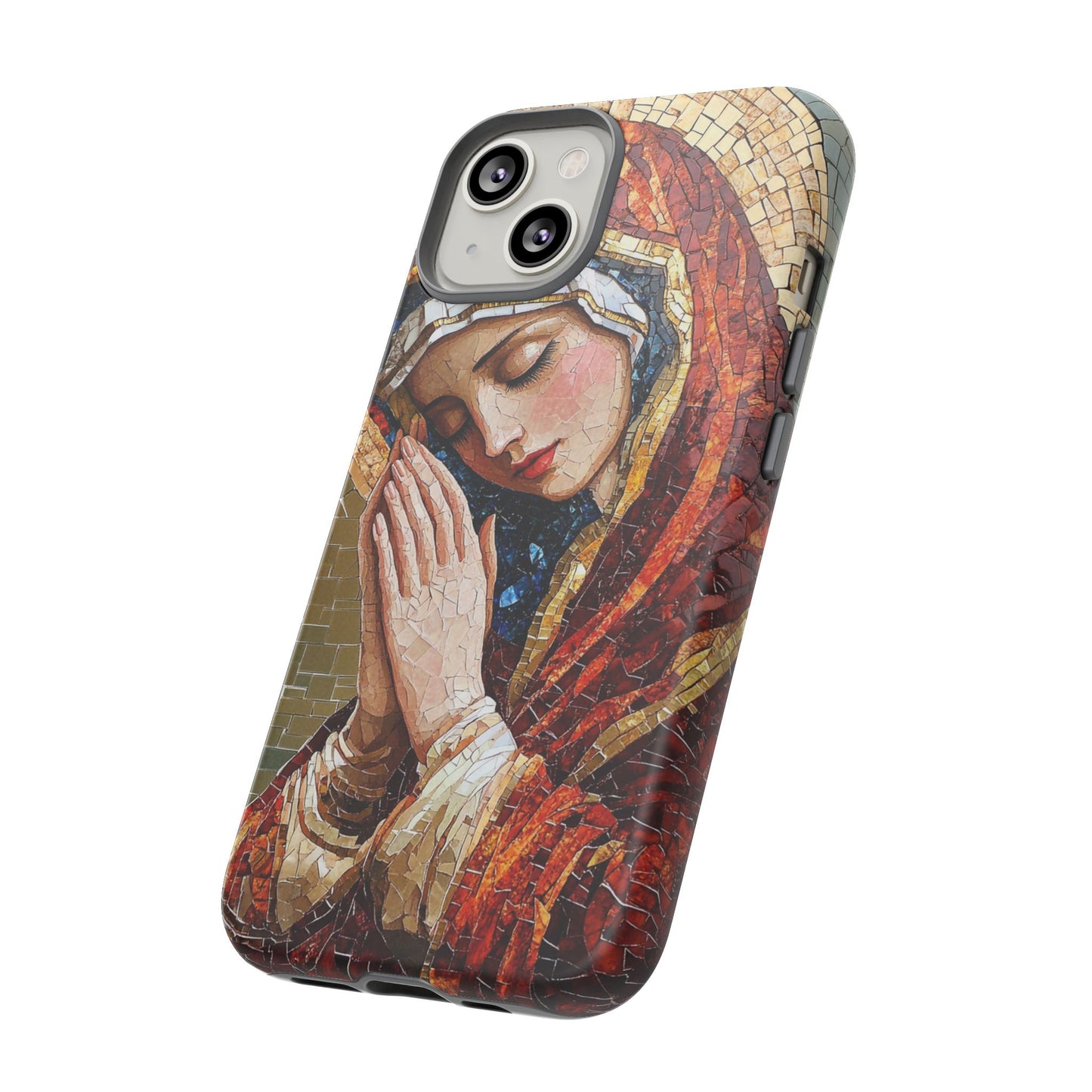 Virgin Mary Phone Case, Catholic Phone Case, Christian Aesthetic Case, Religious iPhone Case, Saint Art Case, Faith Gift