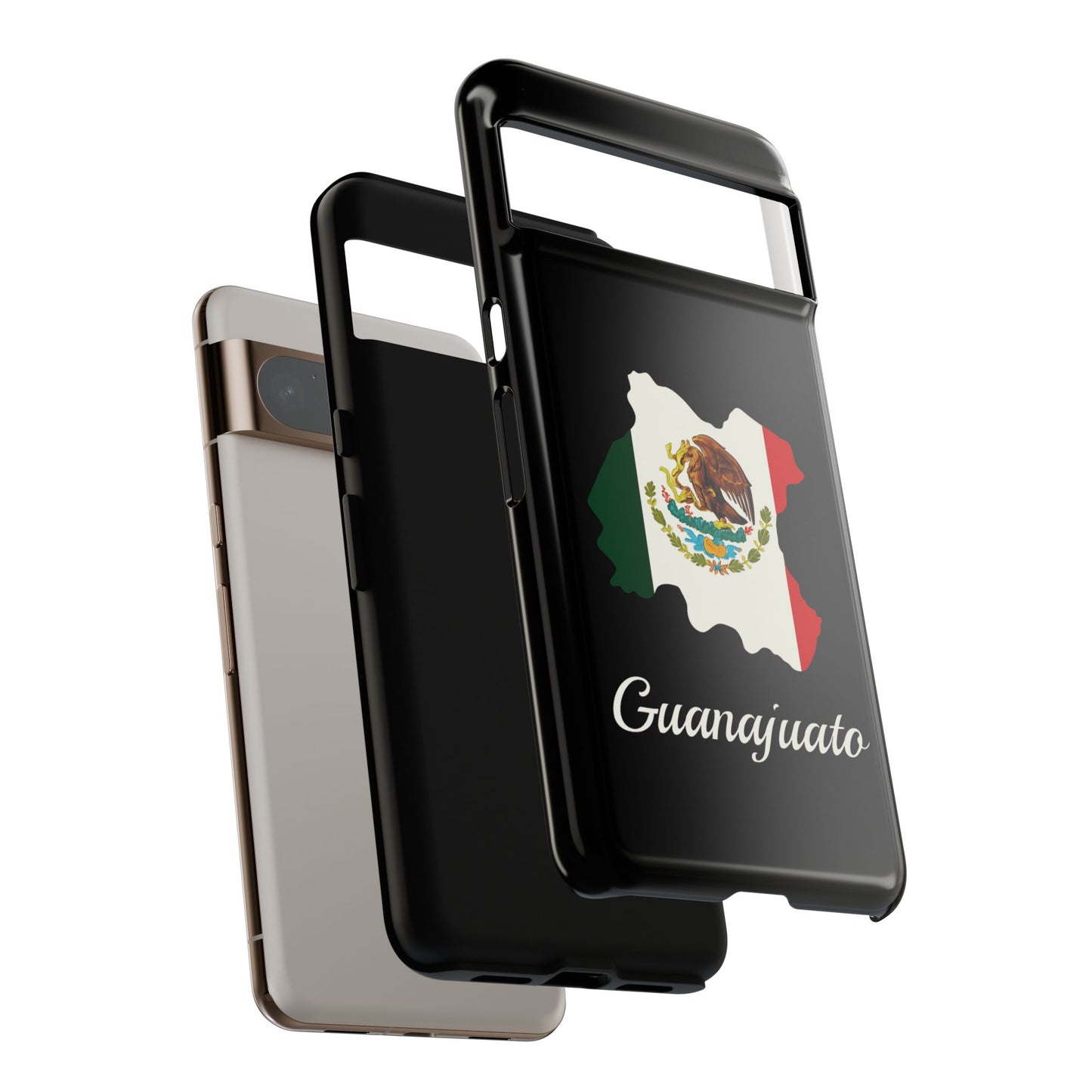 Guanajuato Mexico Flag Map Phone Case | Mexican American Pride Tough Case for iPhone & Samsung