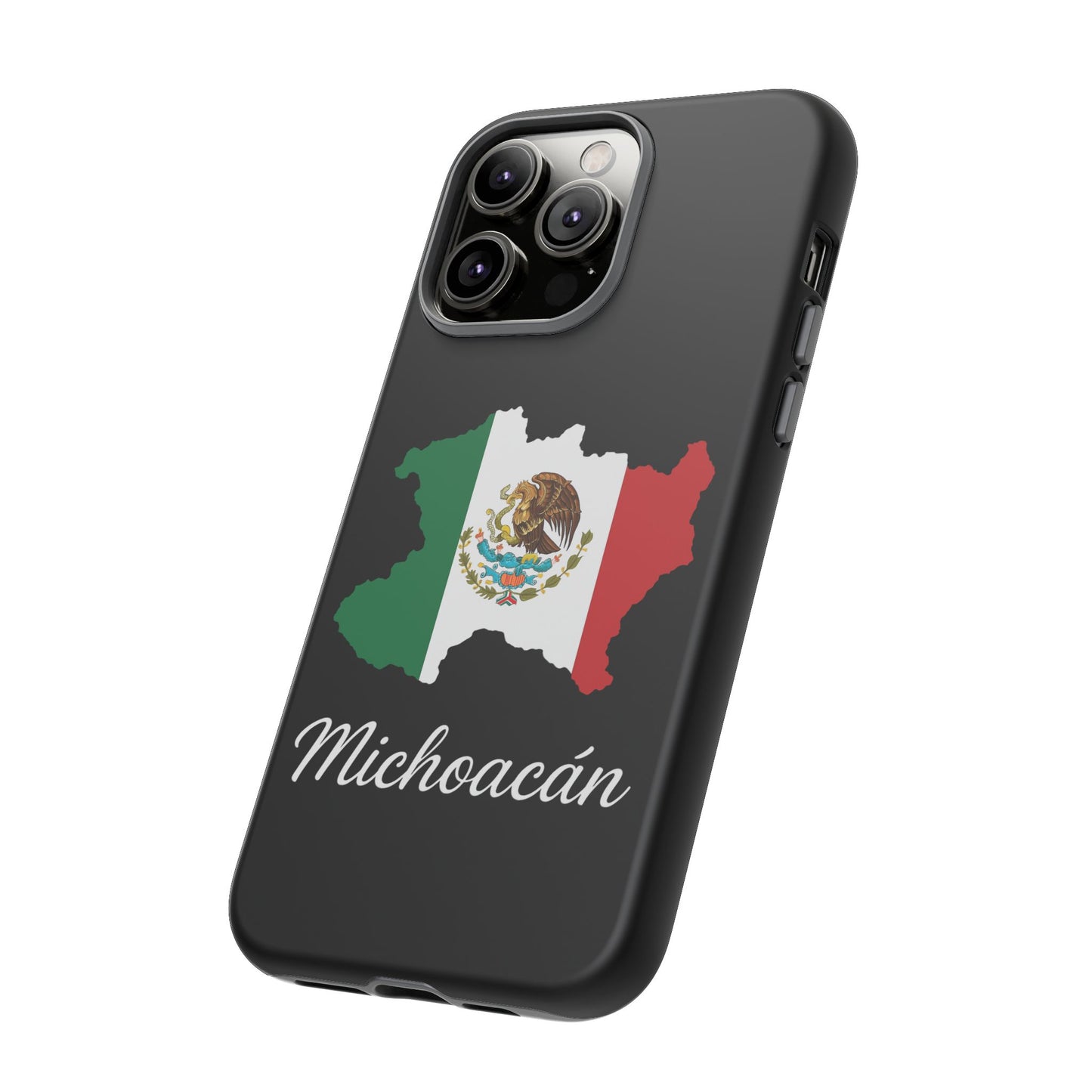 Michoacán Mexico Flag Map Phone Case | Mexican American Pride Tough Case for iPhone & Samsung