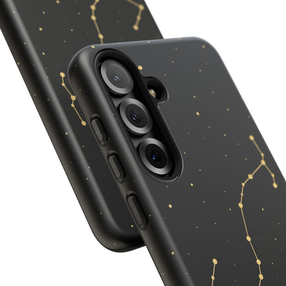 Scorpio Zodiac Constellation Phone Case – Luxe Gold Celestial Cover