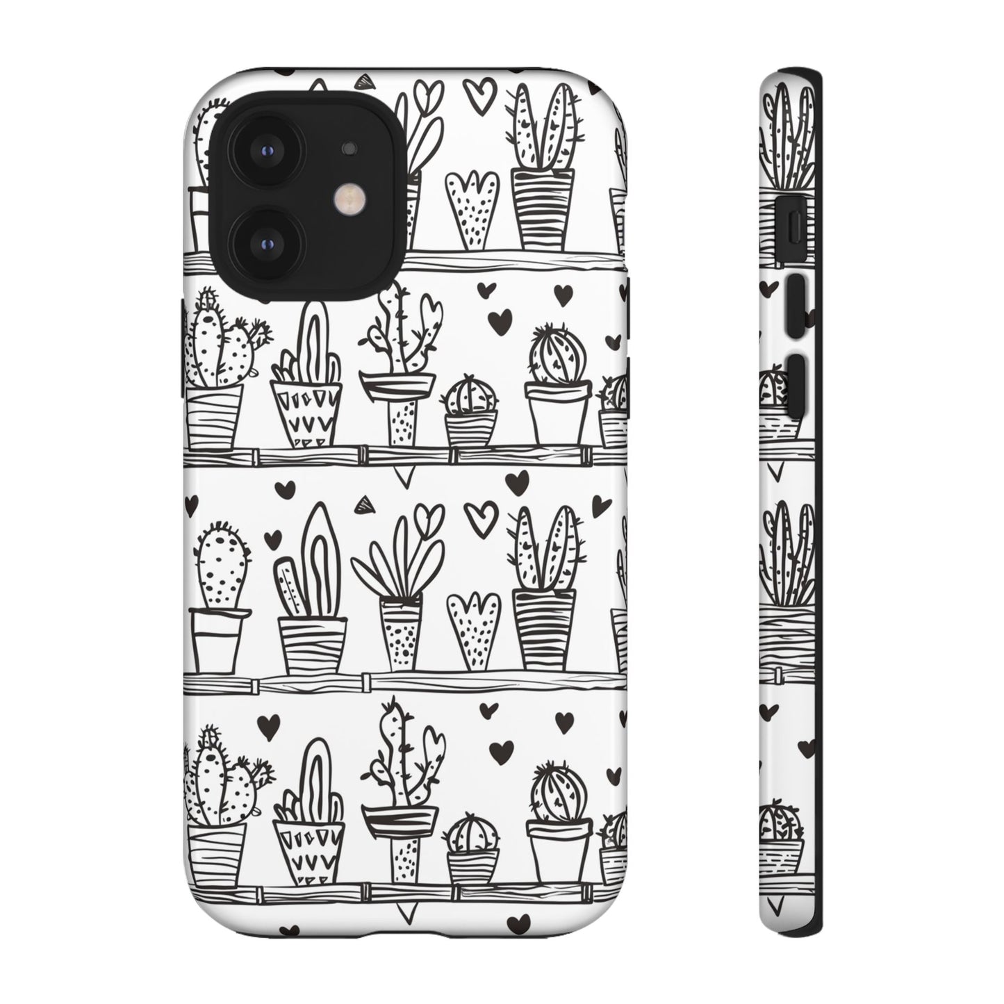 Cactus Succulent Phone Case Cute Plant Aesthetic iPhone Samsung Cover