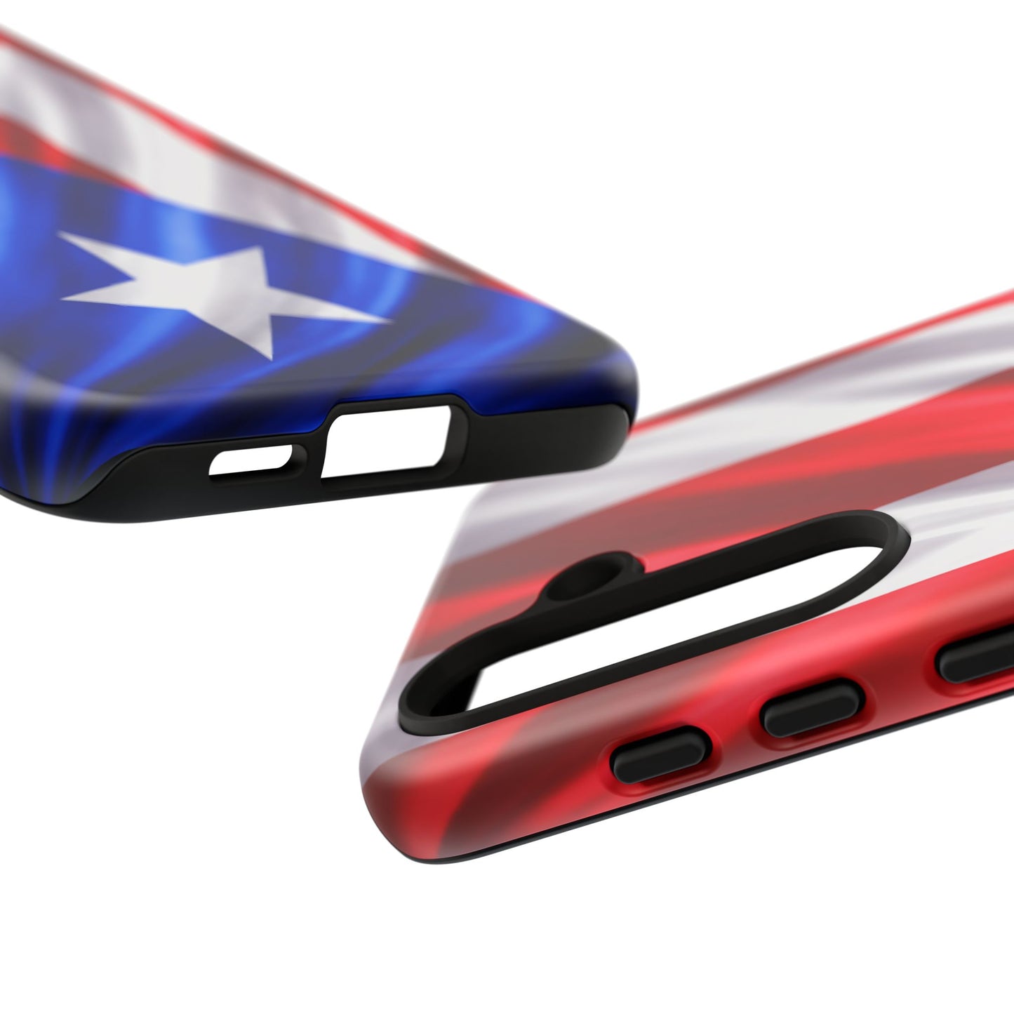 Puerto Rico Flag Phone Case | Boricua Pride Tough Case | Puerto Rican Flag Protective Cover for iPhone & Samsung