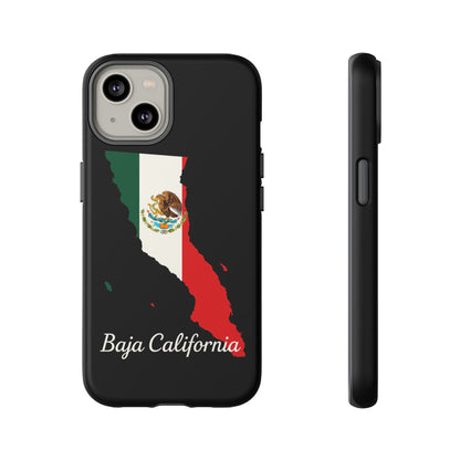 Baja California Mexico Flag Map Phone Case | Mexican American Pride Tough Case for iPhone & Samsung