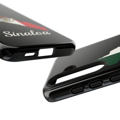 Sinaloa Mexico Flag Map Phone Case | Mexican American Pride Tough Case for iPhone & Samsung