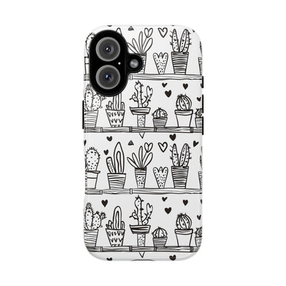 Cactus Succulent Phone Case Cute Plant Aesthetic iPhone Samsung Cover