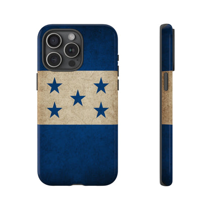 Honduras Flag Phone Case | Vintage Honduran Flag iPhone & Samsung Tough Protective Case
