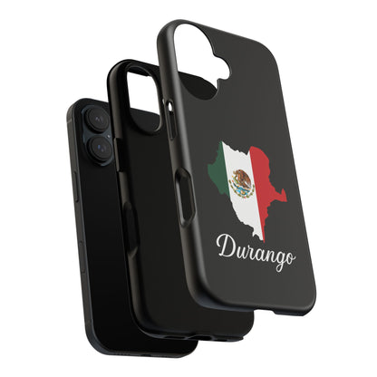 Durango Mexico Flag Map Phone Case | Mexican American Pride Tough Case for iPhone & Samsung