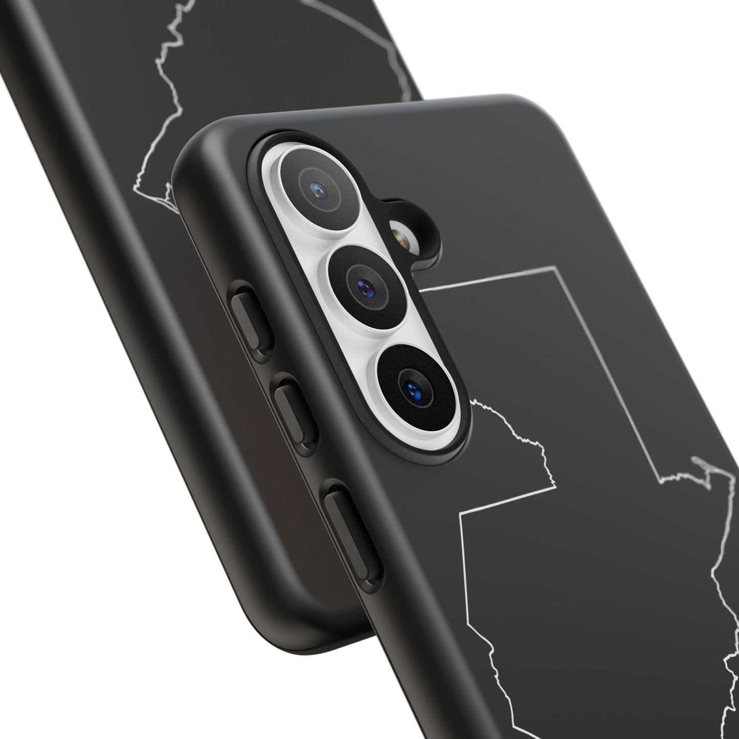 Guatemala Outline Phone Case – Minimal Country Map Tough Case (iPhone, Samsung, Pixel)