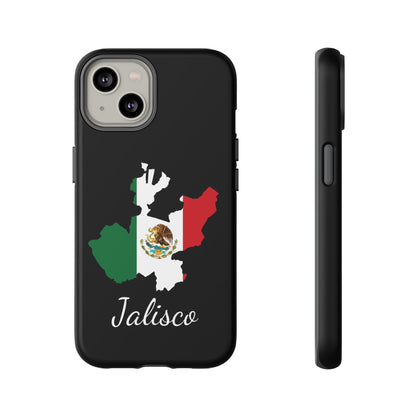 Jalisco Mexico Flag Map Phone Case | Mexican American Pride Tough Case for iPhone & Samsung