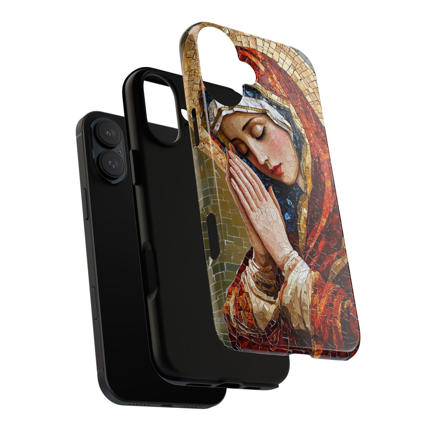 Virgin Mary Phone Case, Catholic Phone Case, Christian Aesthetic Case, Religious iPhone Case, Saint Art Case, Faith Gift