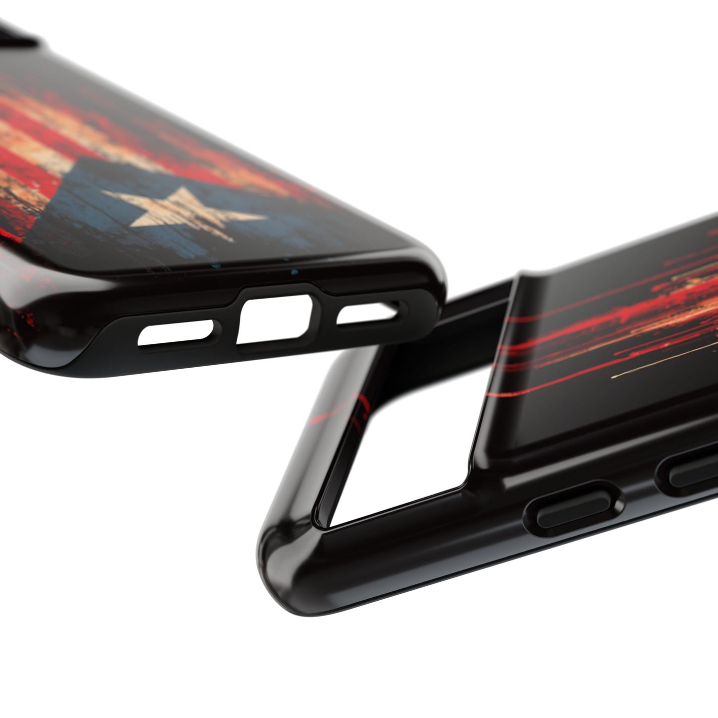 Puerto Rico Flag Phone Case | Distressed Puerto Rican Flag Tough Case | Boricua Pride Protective iPhone Samsung Cover