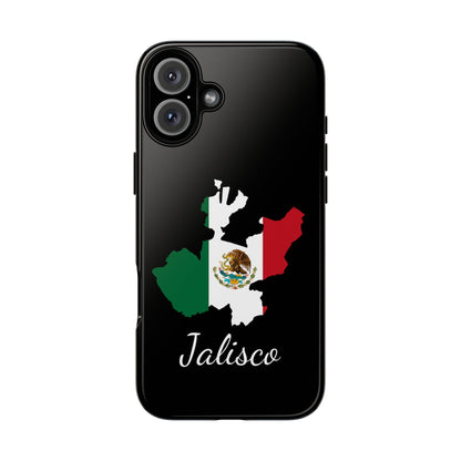 Jalisco Mexico Flag Map Phone Case | Mexican American Pride Tough Case for iPhone & Samsung