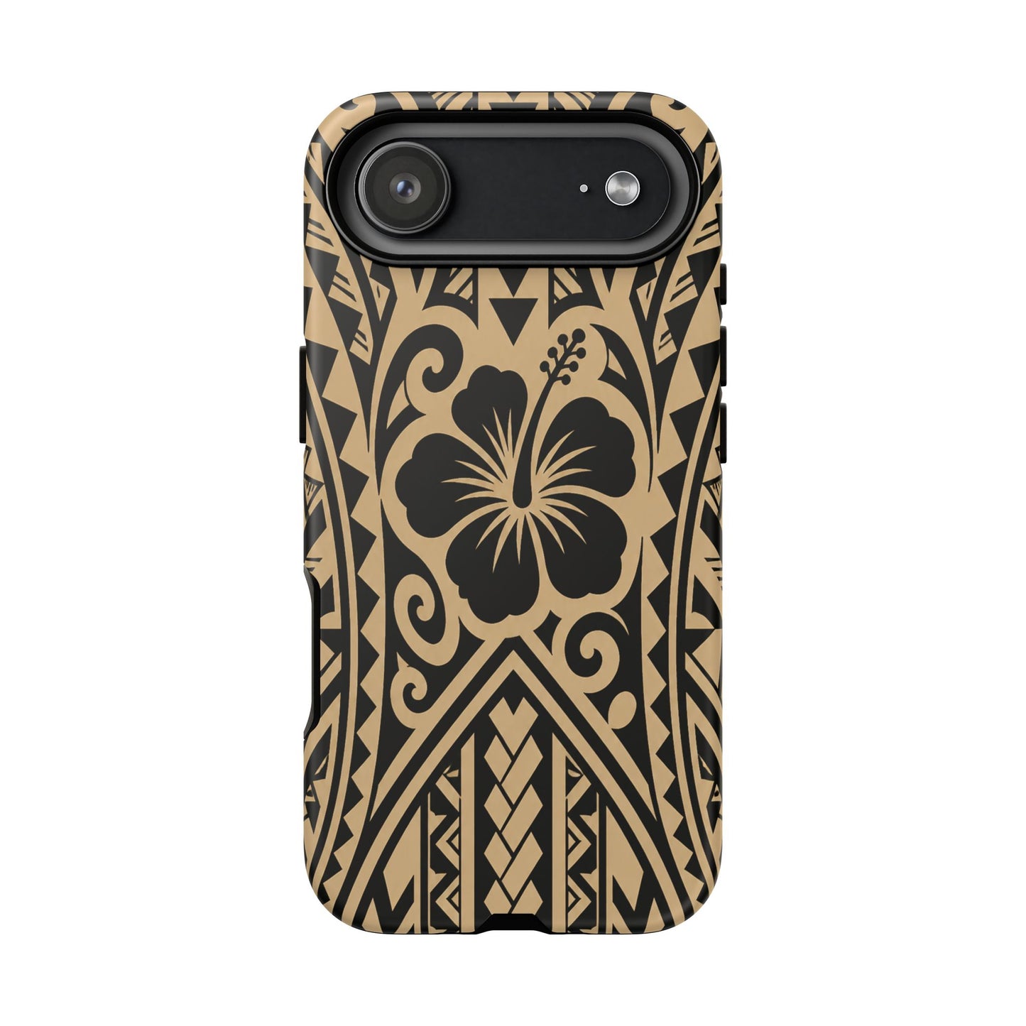 Polynesian Tribal Hawaiin Hibiscus Phone Case for iPhone Samsung Galaxy
