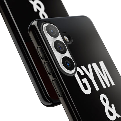 Gym & Jesus Phone Case Christian Faith Workout Gym Motivation Case