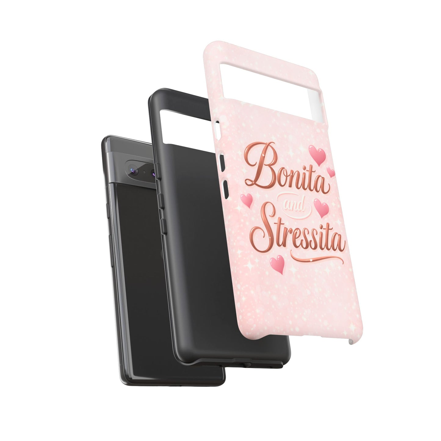 Bonita Stressita Phone Case Cute Latina Aesthetic Pink Coquette Case