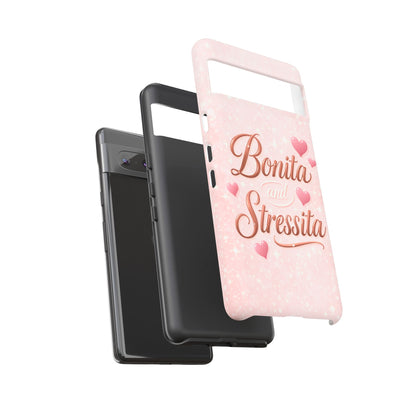 Bonita Stressita Phone Case Cute Latina Aesthetic Pink Coquette Case