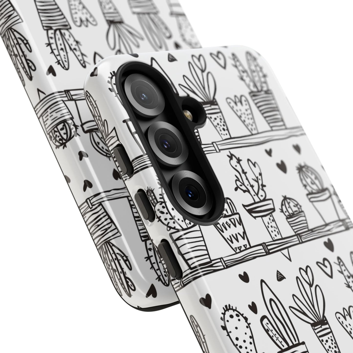 Cactus Succulent Phone Case Cute Plant Aesthetic iPhone Samsung Cover