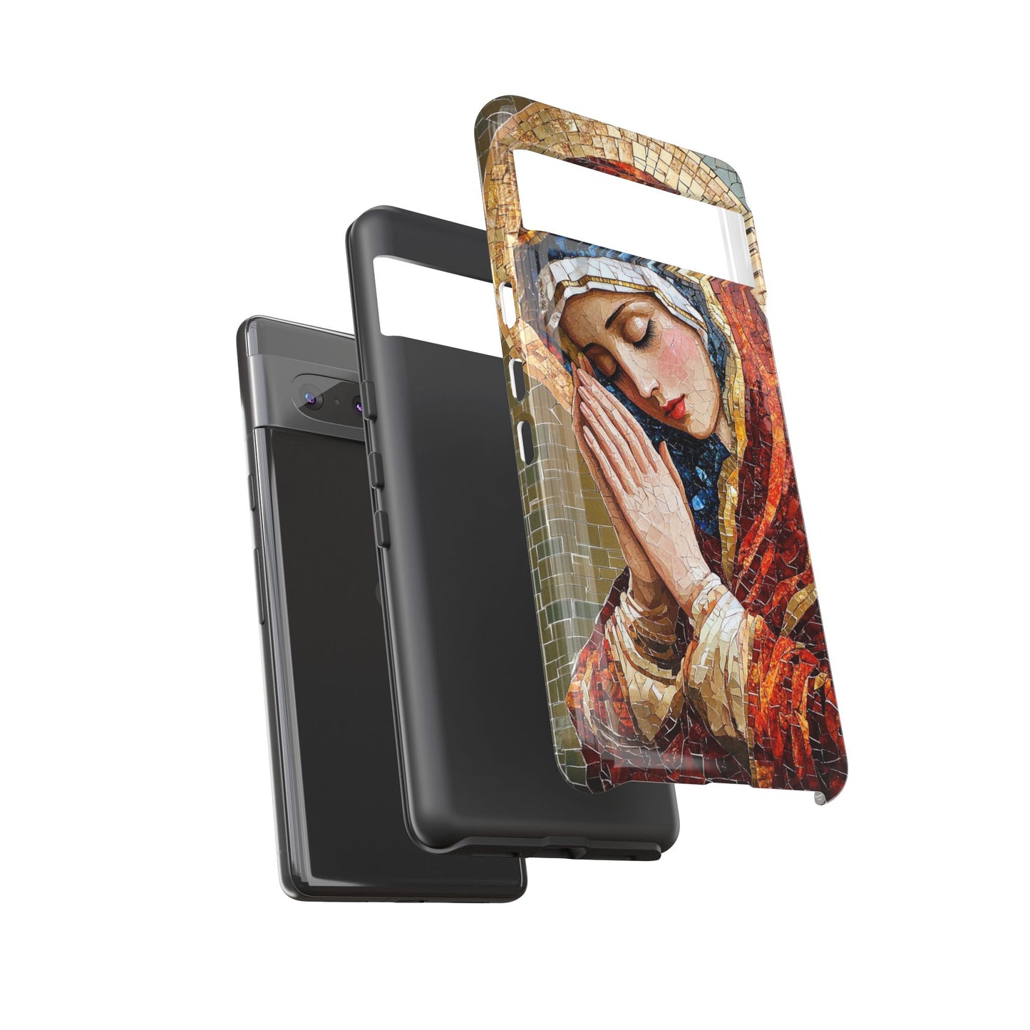 Virgin Mary Phone Case, Catholic Phone Case, Christian Aesthetic Case, Religious iPhone Case, Saint Art Case, Faith Gift
