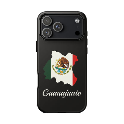 Guanajuato Mexico Flag Map Phone Case | Mexican American Pride Tough Case for iPhone & Samsung