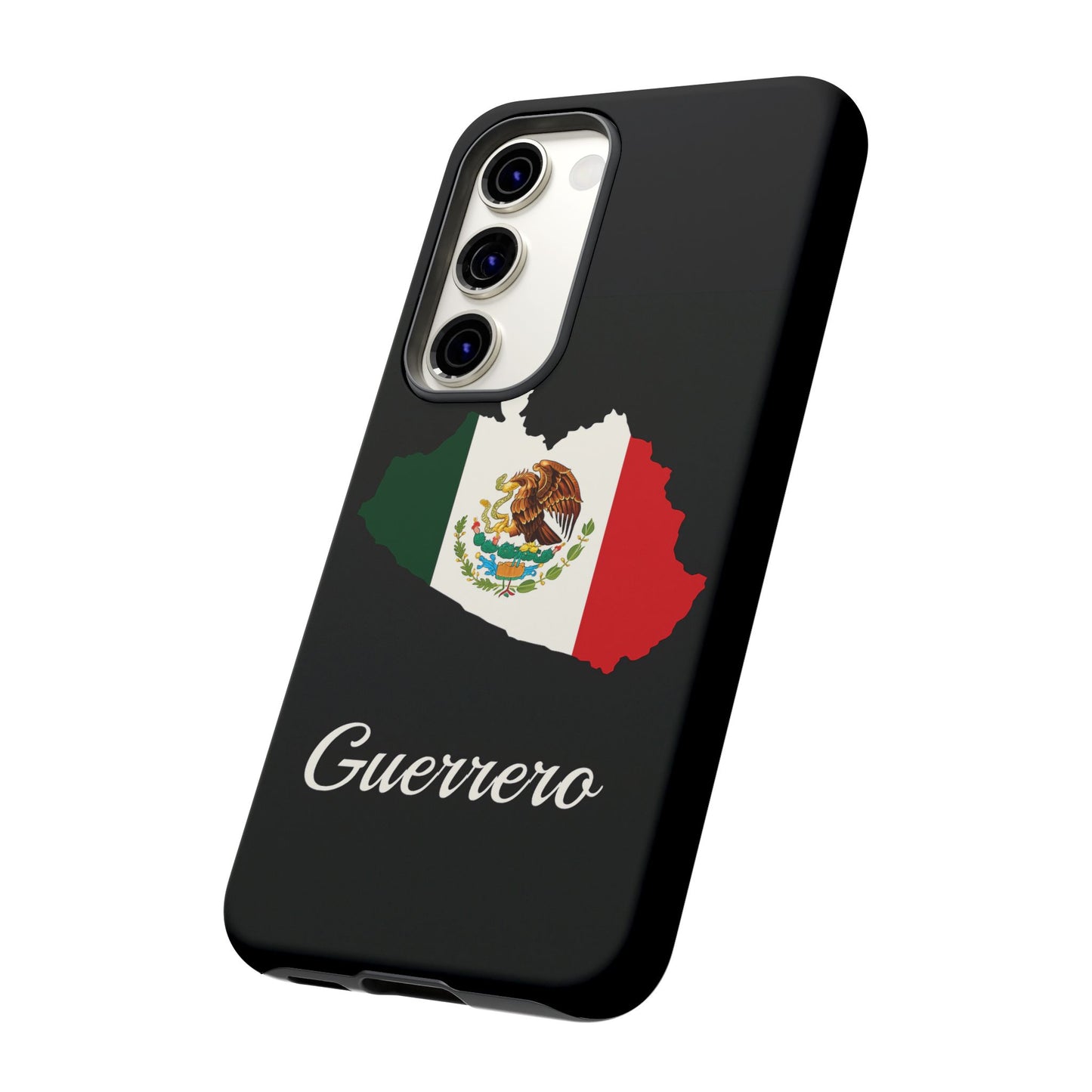 Guerrero Mexico Flag Map Phone Case | Mexican American Pride Tough Case for iPhone & Samsung
