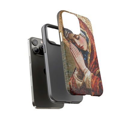Virgin Mary Phone Case, Catholic Phone Case, Christian Aesthetic Case, Religious iPhone Case, Saint Art Case, Faith Gift