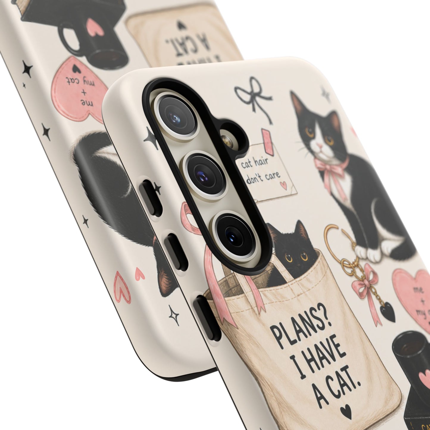 Cat Lover Phone Case | Plans? I Have A Cat Cute Aesthetic Cover