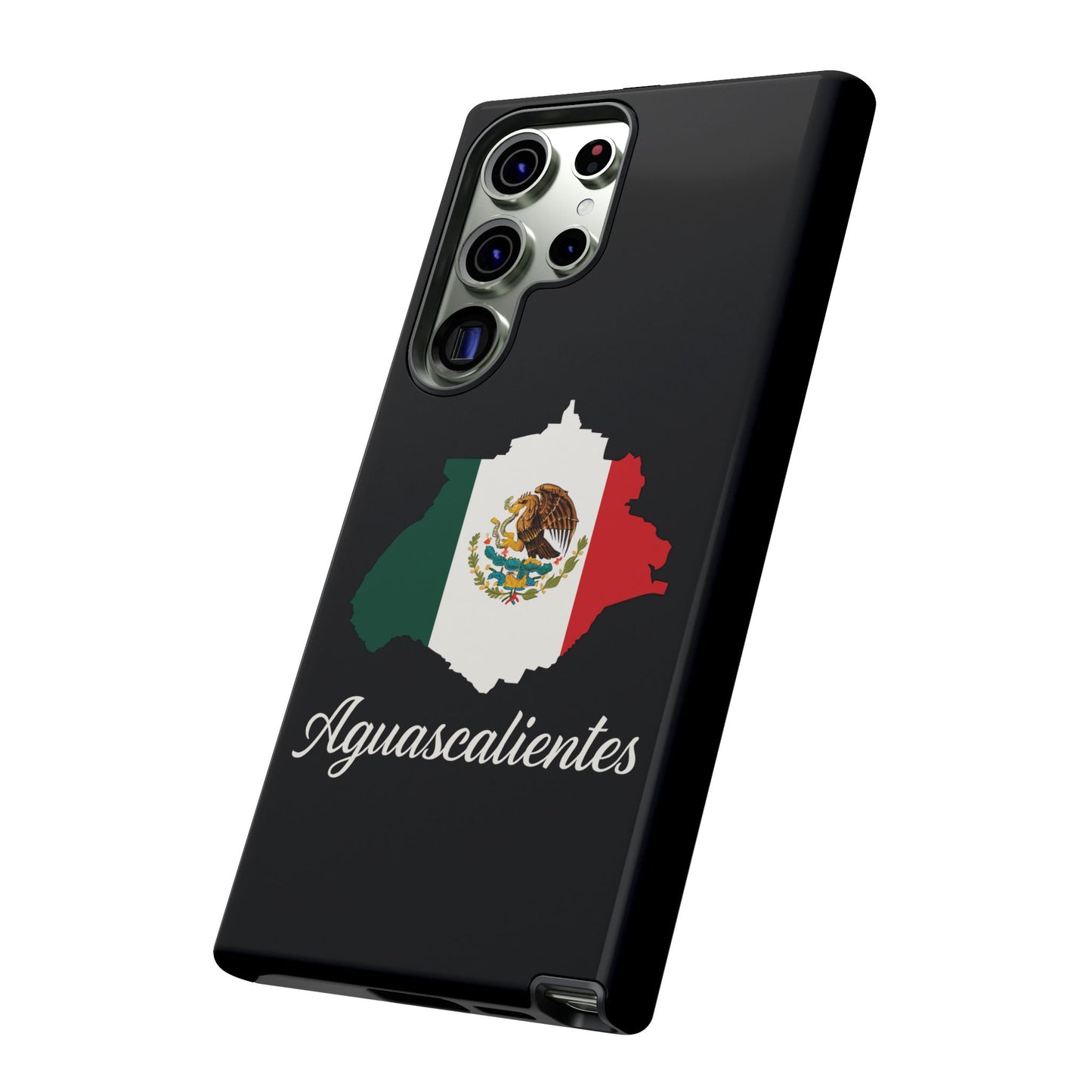 Aguascalientes Mexico Flag Map Phone Case | Mexican American Pride Tough Case for iPhone & Samsung