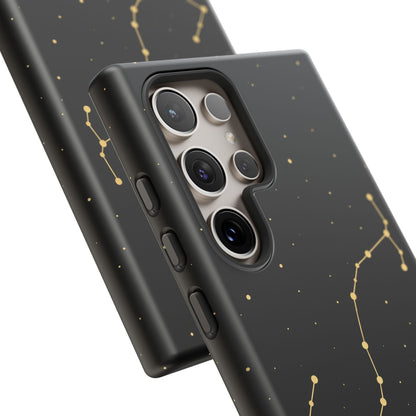 Scorpio Zodiac Constellation Phone Case – Luxe Gold Celestial Cover