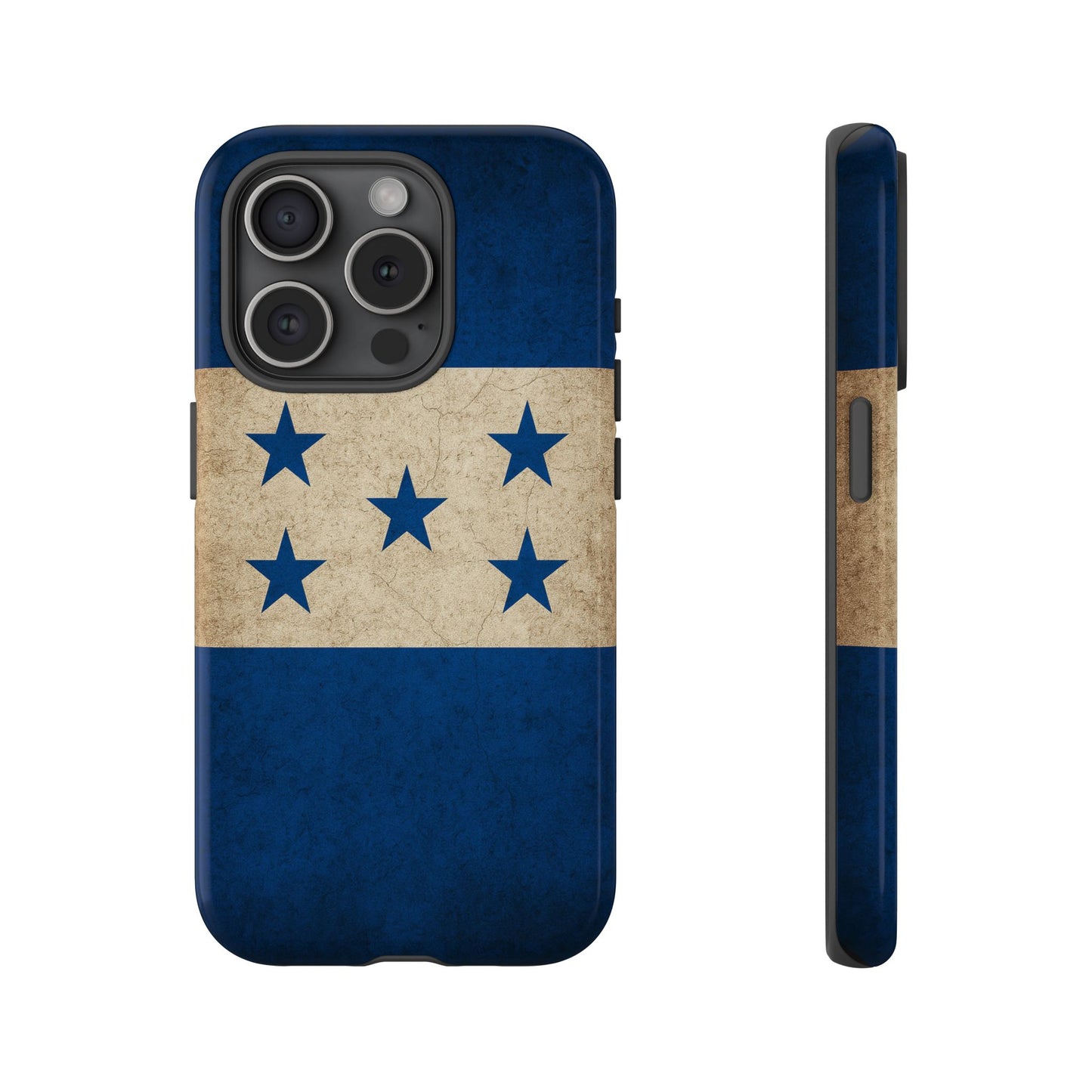 Honduras Flag Phone Case | Vintage Honduran Flag iPhone & Samsung Tough Protective Case