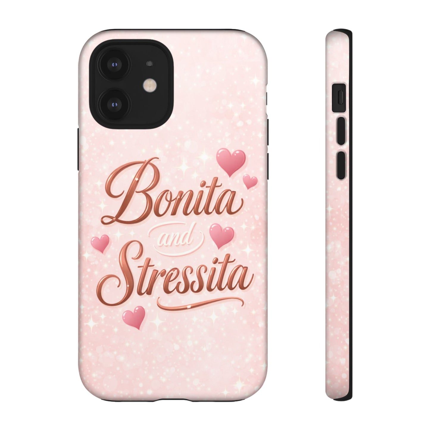 Bonita Stressita Phone Case Cute Latina Aesthetic Pink Coquette Case
