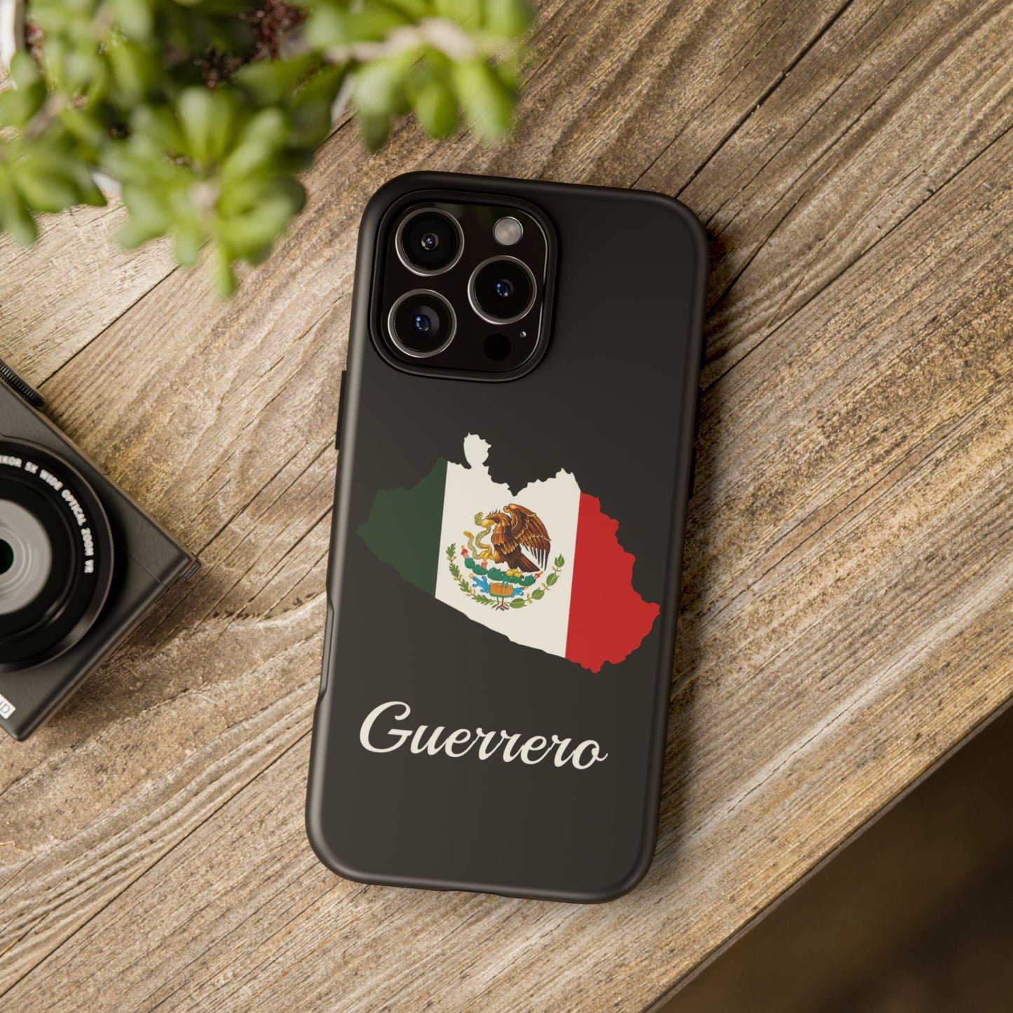 Guerrero Mexico Flag Map Phone Case | Mexican American Pride Tough Case for iPhone & Samsung