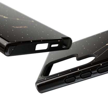 Taurus Zodiac Constellation Phone Case – Luxe Gold Celestial Cover