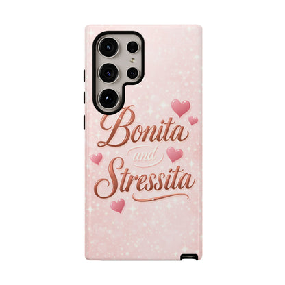 Bonita Stressita Phone Case Cute Latina Aesthetic Pink Coquette Case