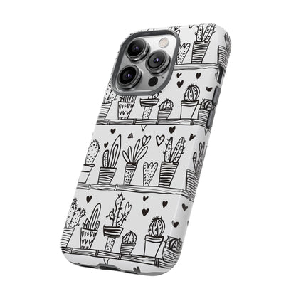 Cactus Succulent Phone Case Cute Plant Aesthetic iPhone Samsung Cover
