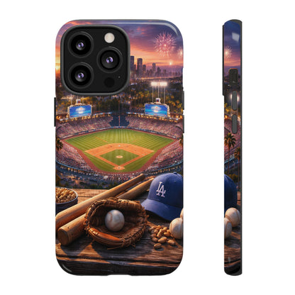 Baseball Sunset Stadium Phone Case LA Game Day Sports Aesthetic Case
