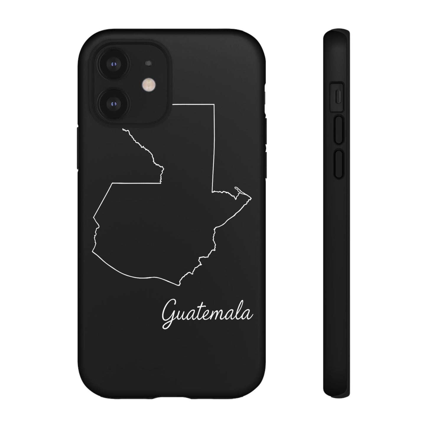 Guatemala Outline Phone Case – Minimal Country Map Tough Case (iPhone, Samsung, Pixel)