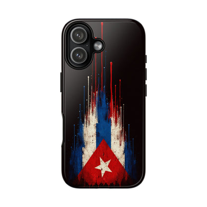 Cuban Flag Phone Case | Cuba Flag Tough Case | Patriotic Cuban Pride iPhone Samsung Protective Cover